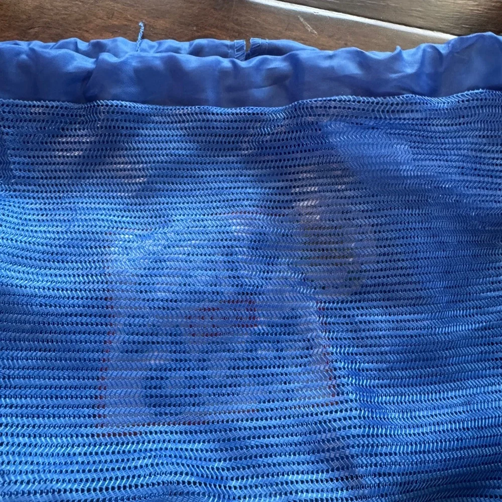 Webkinz Blue and Yellow Drawstring Mesh Bag - Picture 7 of 14